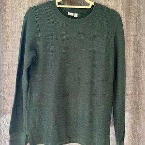 GAP Women's Forest Green Crewneck Sweater
